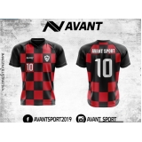 camisa de time de futebol personalizada fábrica Chácara Santo Antônio