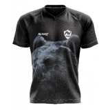 camisa esportiva preta vila prado