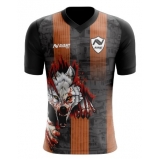 camisa gola v cavada masculina