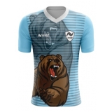 camisa gola v cavada masculina Vila Andrade